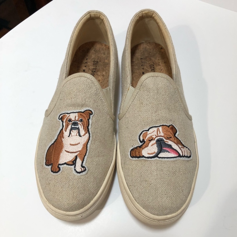 Soludos x Lucy Mail Bulldog Slip-On Sneakers